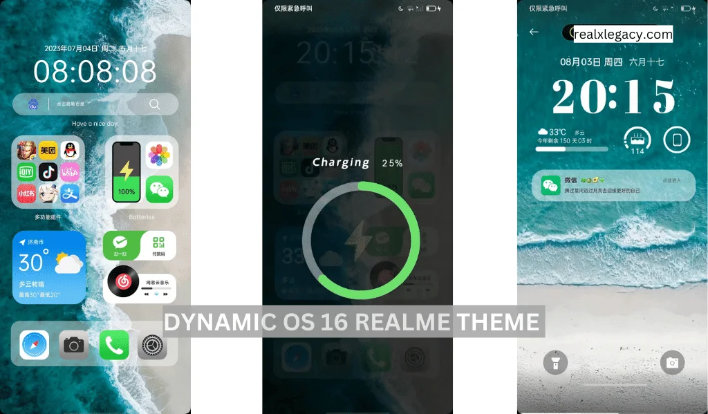 dynamic os realme ui theme