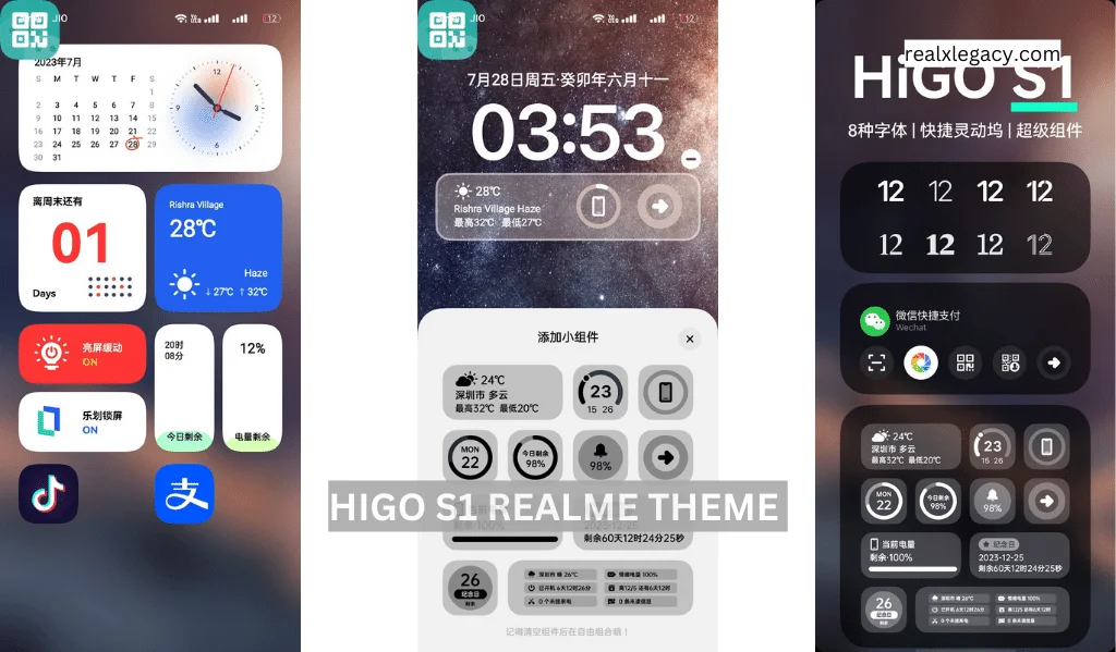 higo s1 free themes for realme