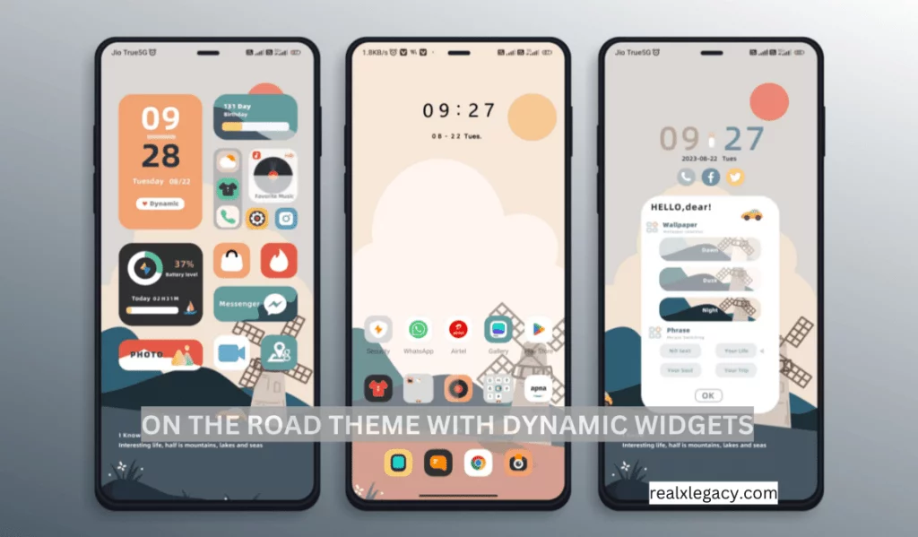 android mi themes fingerprint lock