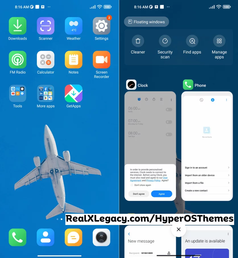 темы для hyperos