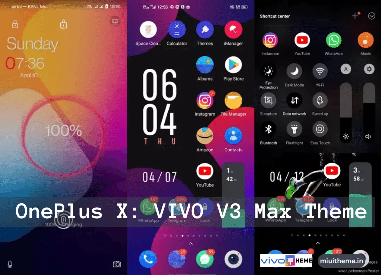 vivo v3 max theme