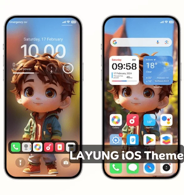 ios theme for hyperos