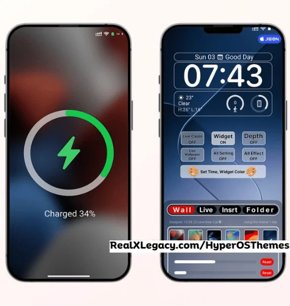 hyperos ios theme