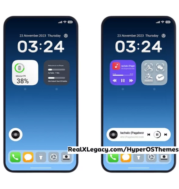 ios theme hyperos