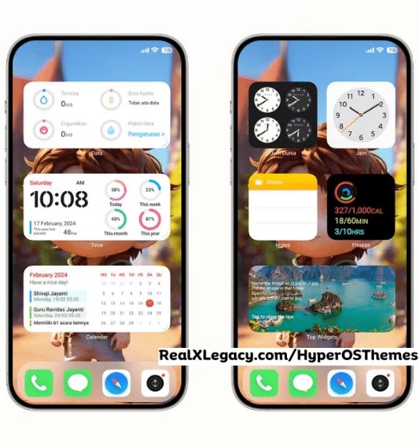 ios theme hyperos