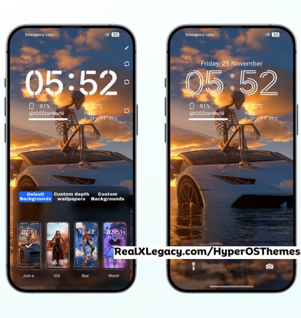 ios theme for hyperos