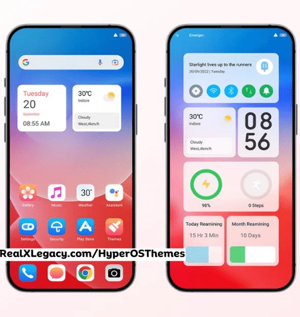 ios theme hyperos