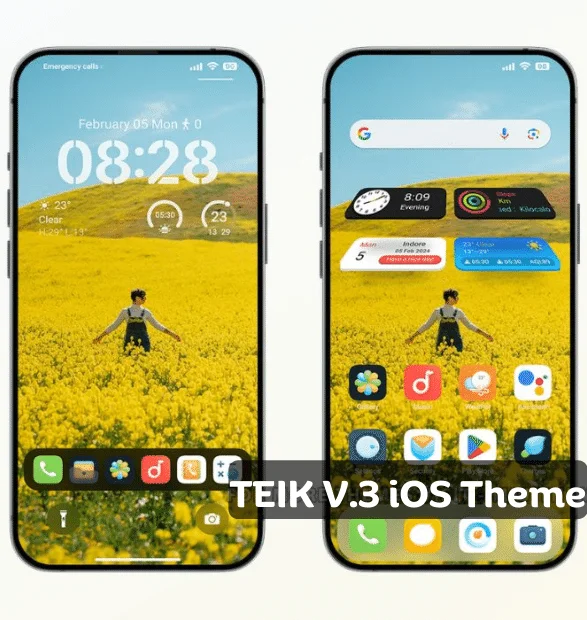 ios theme for hyperos