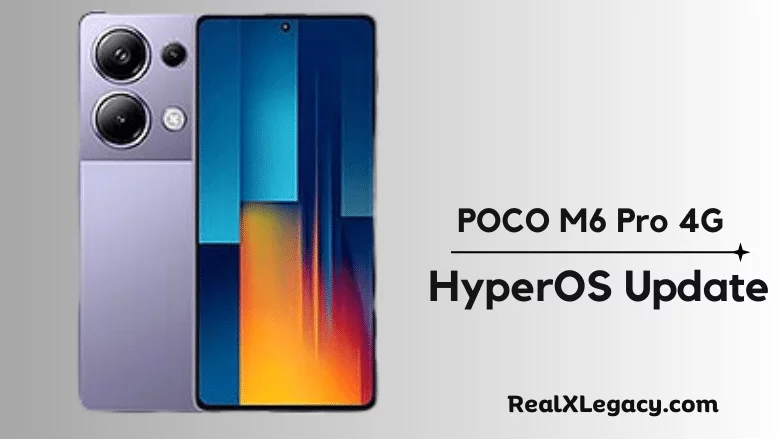 POCO M6 Pro 4G HyperOS Update