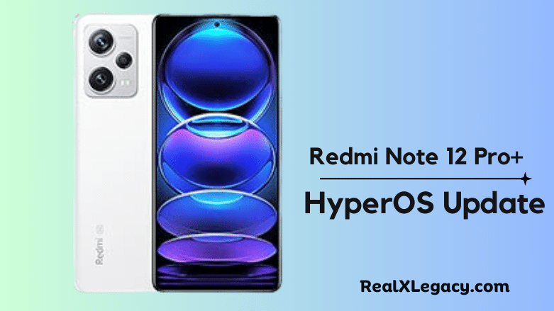 Redmi Note 12 Pro Plus HyperOS Update