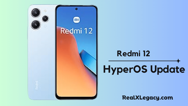 Redmi 12 4G HyperOS Update