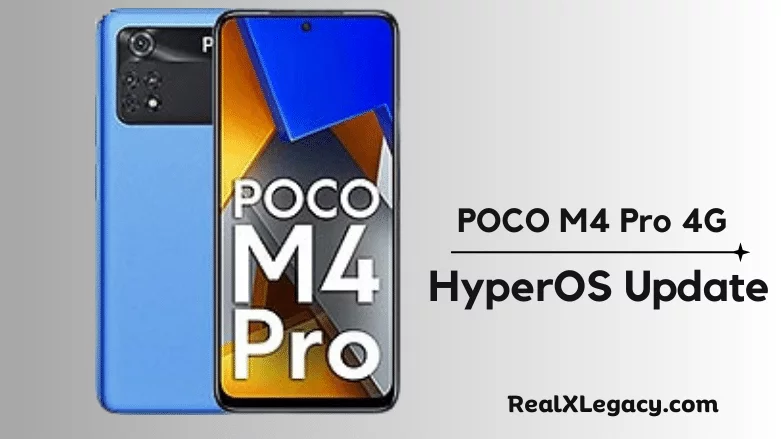 POCO M4 Pro 4G HyperOS Update
