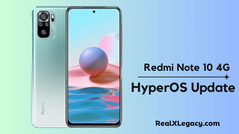 Redmi Note 10 4G HyperOS Update