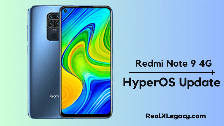 Redmi Note 9 4G HyperOS Update