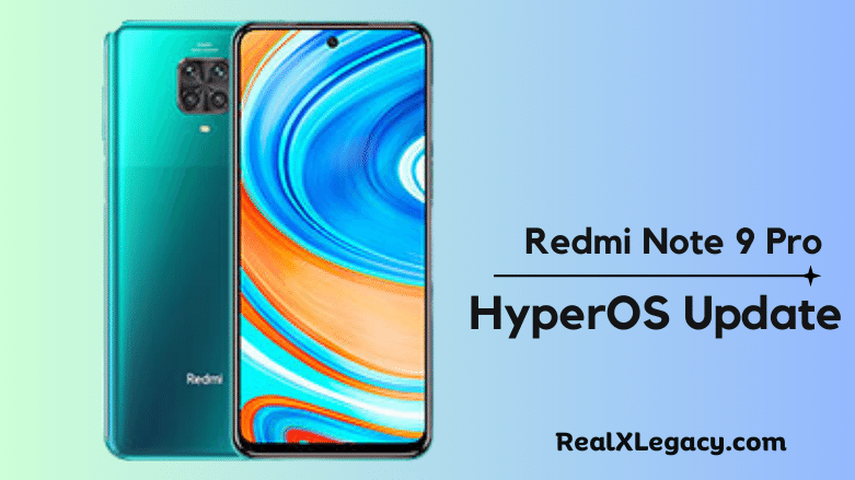 Redmi Note 9 Pro HyperOS Update