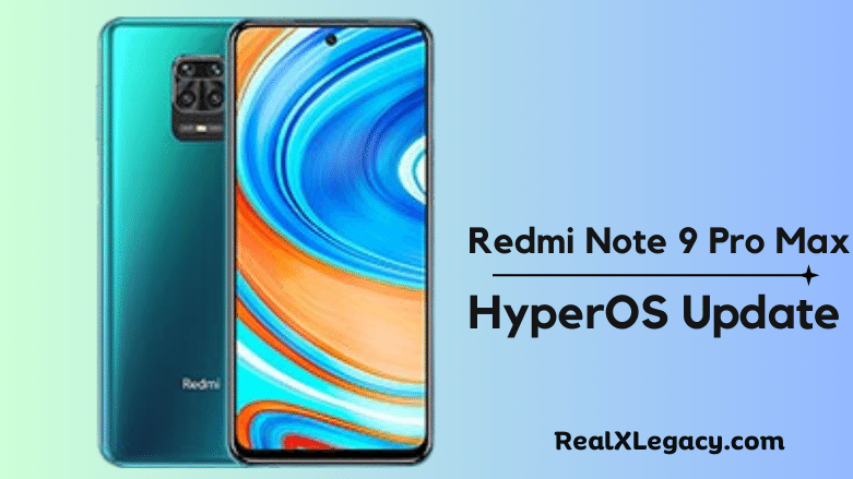 Redmi Note 9 Pro Max HyperOS Update