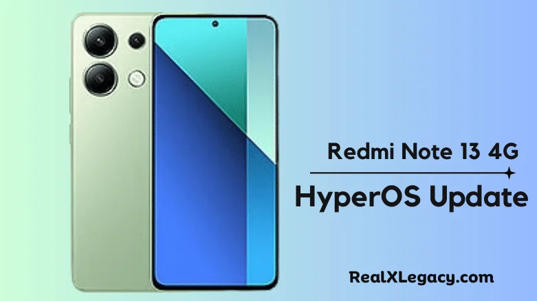 Redmi Note 13 Pro 4G HyperOS Update